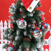 Christmas Tree Decoration  Hanging Balls - Set of 14