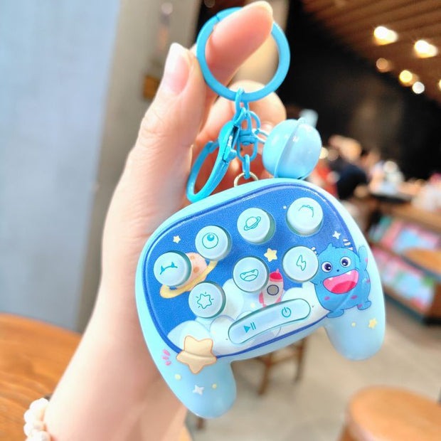 Game Controller Keychain With Music