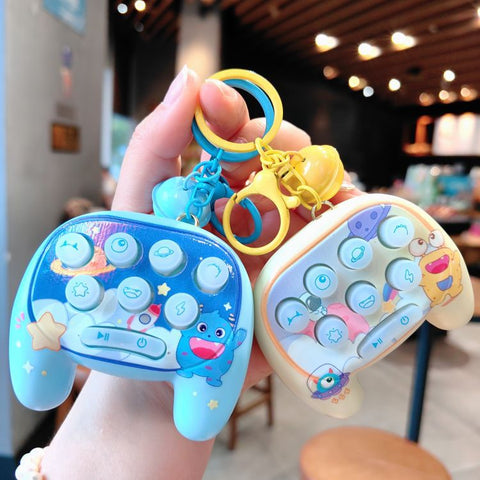 Game Controller Keychain With Music