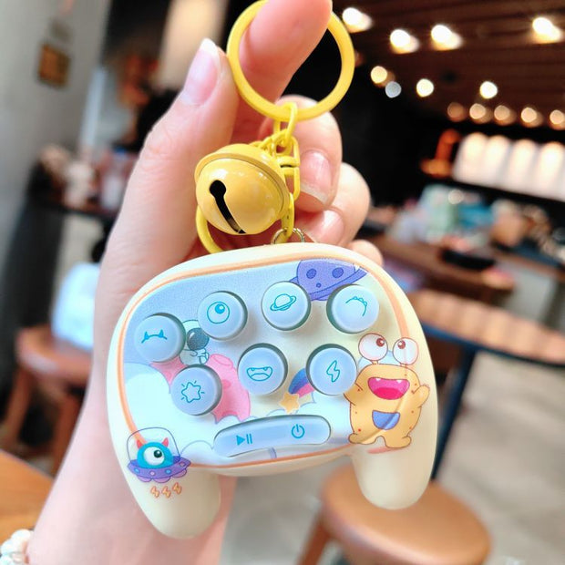 Game Controller Keychain With Music