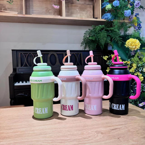 Ice Cream Stainless Steel Insulated Sipper