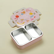 Lunch Time Stainless steel 2 Compartment Lunch Box