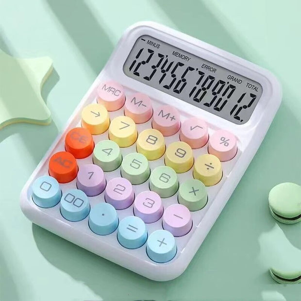 Colorful Calculator - 12 Digit Display