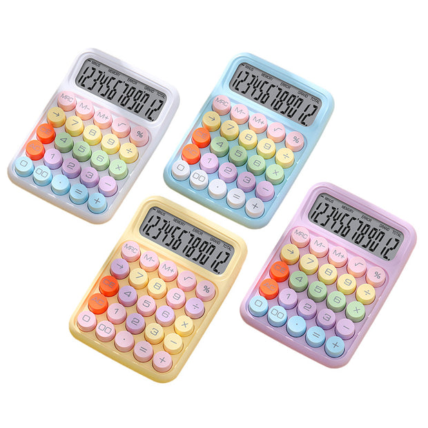 Colorful Calculator - 12 Digit Display