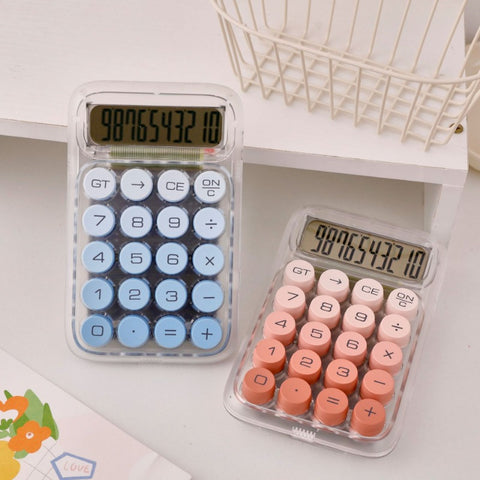 Transparent Calculator - With 12-Digit Display