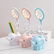 Elephant LED Lamp With Pencil Case And Phone Holder - The Write Stuff