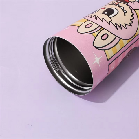 Labubu Stainless Steel Sipper With Strap  | 400ml - The Write Stuff