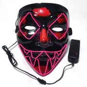 Halloween LED Purge Mask – Glowing Halloween Costume & Party Prop
