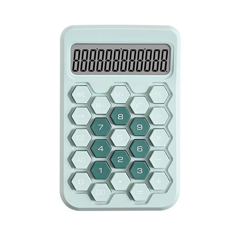 Korean Style Calculator With Hexagon Button