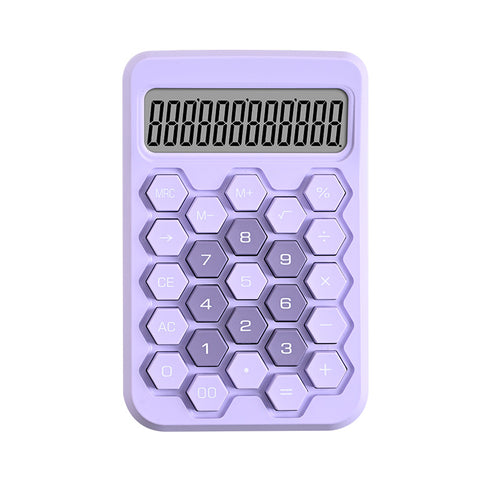 Korean Style Calculator With Hexagon Button