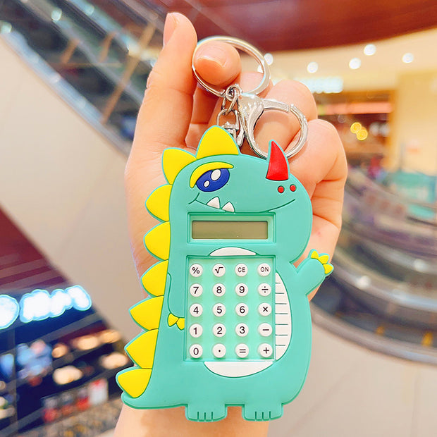 Keychain- Dinosaur Calculator With Maze Puzzle  Game