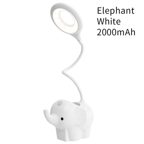 Elephant LED Lamp With Pencil Case And Phone Holder - The Write Stuff