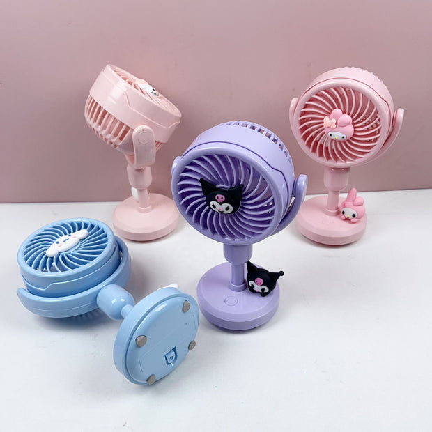 Mini Desk Fan -  Kuromi &  Sanrio