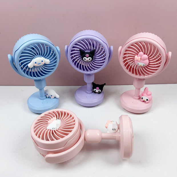 Mini Desk Fan -  Kuromi &  Sanrio
