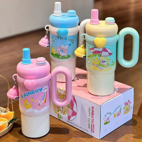 Rainbow Theme Tumbler - The Write Stuff