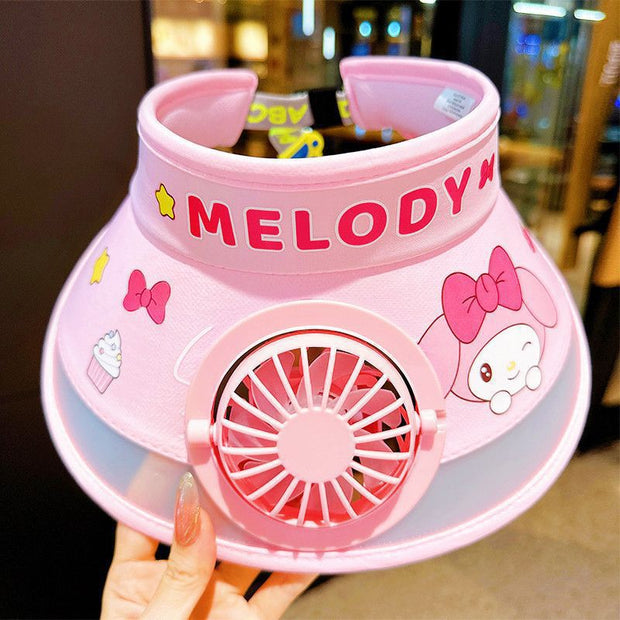 Children’s Summer Fan Hat – Open Top Sun Cap