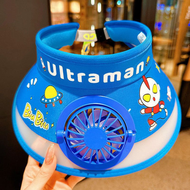 Children’s Summer Fan Hat – Open Top Sun Cap