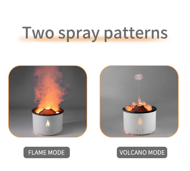 Volcano Aroma Ultrasonic Oil Diffuser 360mL Auto-Off Protection for Home,Office or Yoga, Gym.