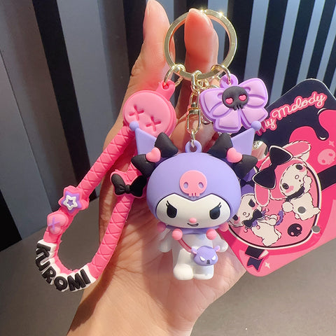 Keychain - Kuromi & My Melody