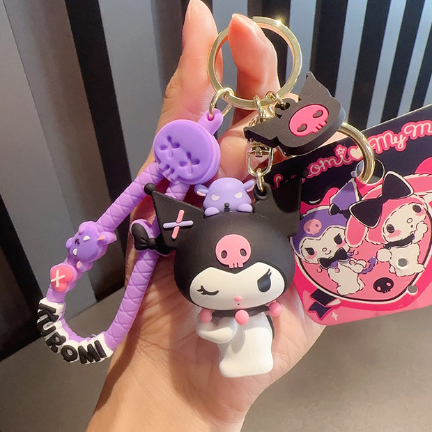 Keychain - Kuromi & My Melody