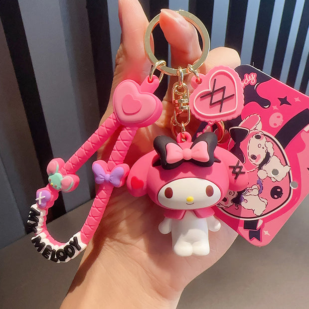 Keychain - Kuromi & My Melody