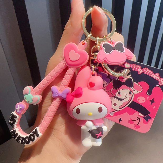 Keychain - Kuromi & My Melody