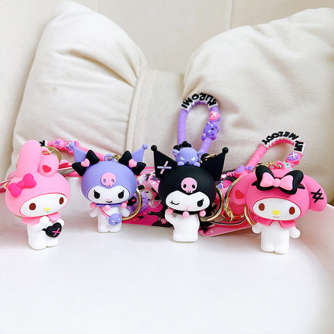 Keychain - Kuromi & My Melody