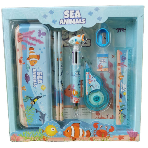 Sea Animal World Stationery set