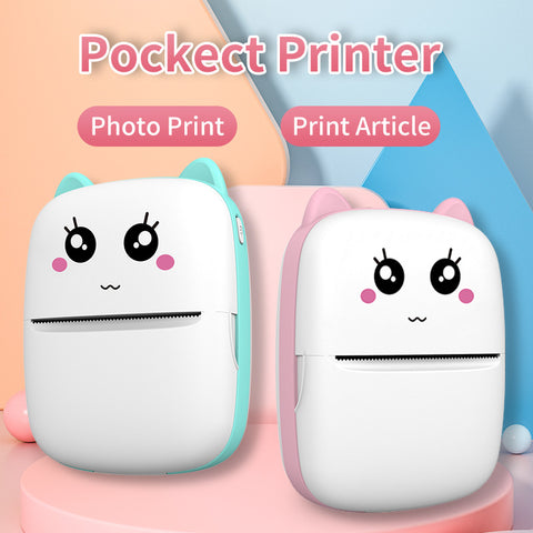 Kitty Mini Printer For Kids