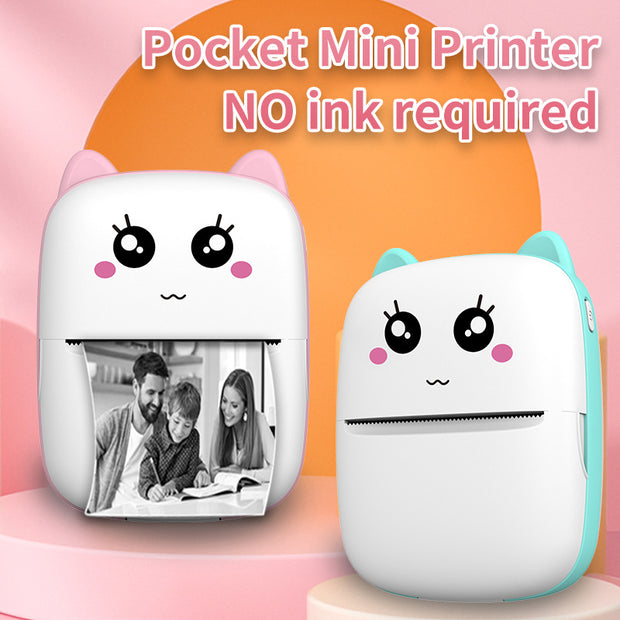 Kitty Mini Printer For Kids