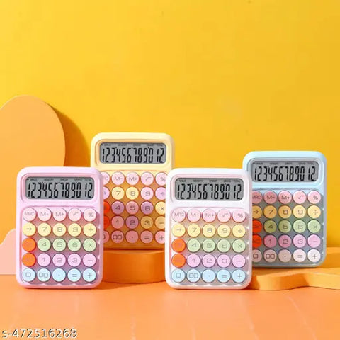 Colorful Calculator - 12 Digit Display