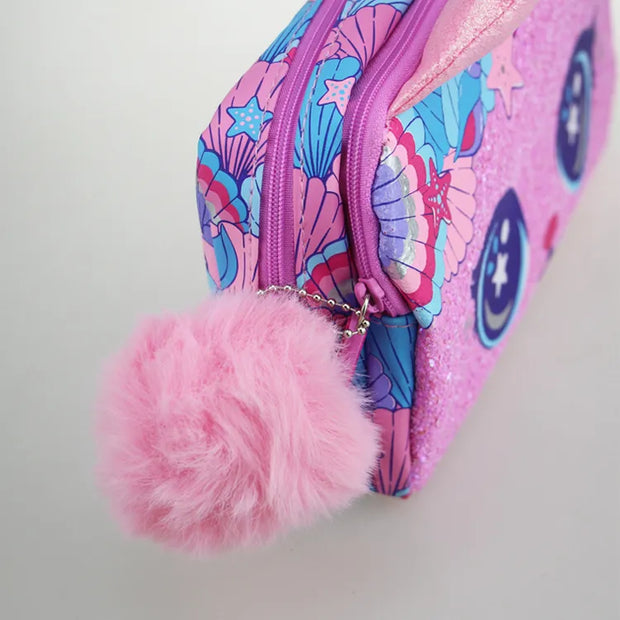 Smiggle Pink Kitty  Pencil case Pouch