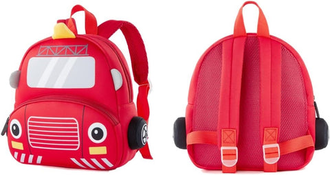 Fire Engine Toddler Backpack