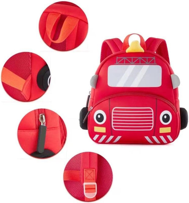 Fire Engine Toddler Backpack