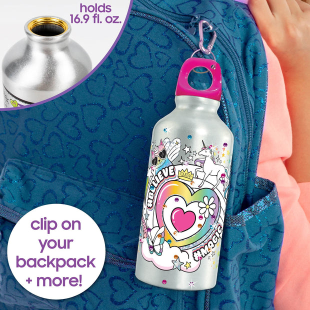 Just My Style- Color Your Own Water Bottle - The Write Stuff