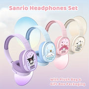 Sanrio Headphones Set With Plush Bag & Gift Box Packaging - The Write Stuff