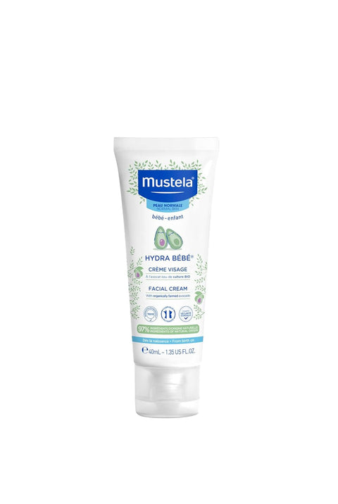 Mustela HydraBebe Facial Cream - 40ml