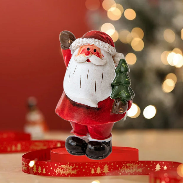 Christmas Mini Santa Figurines - The Write Stuff