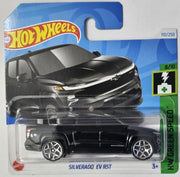 Hot Wheels 2024 Silverado EV RST – HW Green Speed 8/10 | 1:64 Scale Die-Cast Car