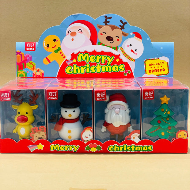 Christmas Theme 3D Erasers for Kids – Jumbo Cute Space Eraser - The Write Stuff