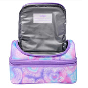 Heart Smiggle Double Decker Lunchbag Lilac