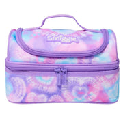 Heart Smiggle Double Decker Lunchbag Lilac