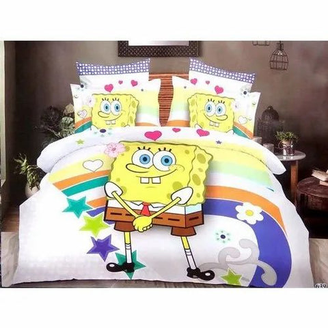 Printed Bed Sheet With Pillow Case