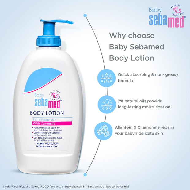 SebaMed Baby Body Lotion - The Write Stuff