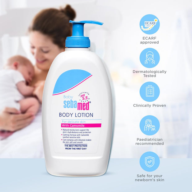 SebaMed Baby Body Lotion - The Write Stuff