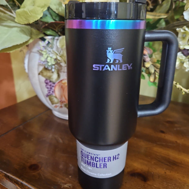 Stanley Black Chroma - Quencher H2.0 Flow State Tumbler | 40 OZ - The Write Stuff