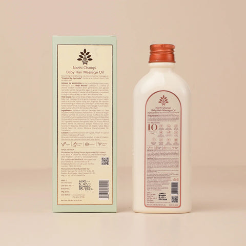baby forest nanhi champi  baby hair massage oil
