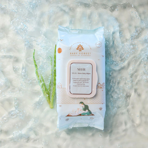 BABY FOREST Neer 99.9% Water Baby Wipes - The Write Stuff