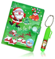 Christmas - Mini Pocket Diary with Small Pen for Kids - The Write Stuff