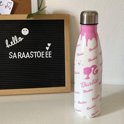 Barbie Steel Water Bottle